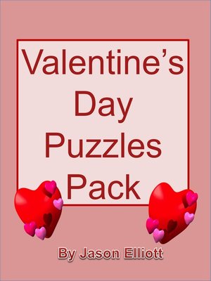 cover image of Valentine's Day Fun Puzzles Pack
